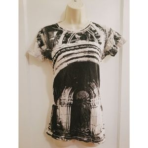 Urban print tee by gdp clothing Los Angeles